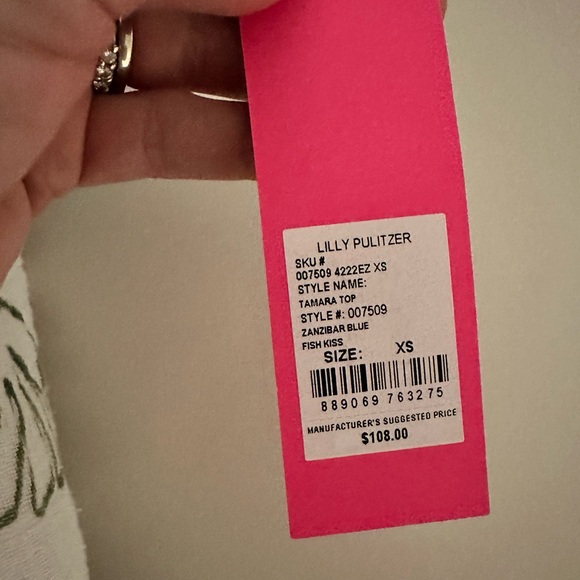 Lily Pulitzer Tamara Top NWT - Picture 5 of 5